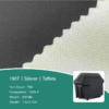 190t polyester taffeta fabric with silver coating