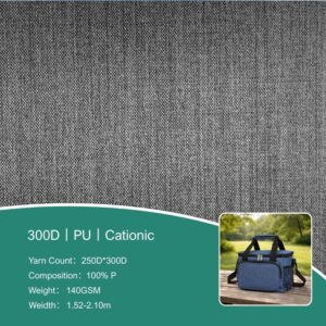 600d polyester oxford fabric with pvc coating