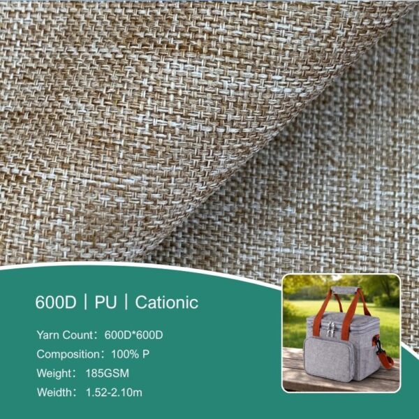 600d polyester oxford fabric with pvc coating